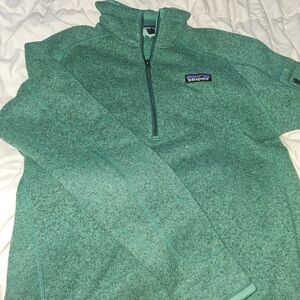 Patagonia Green Quarter-Zip Fleece